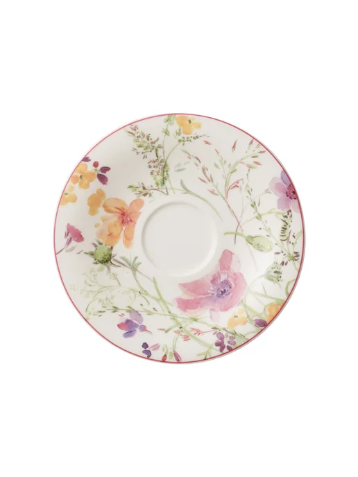 Villeroy & Boch Блюдце чайное 16 см, Mariefleur Tea, Премиум-Фарфор, белый, фото 2