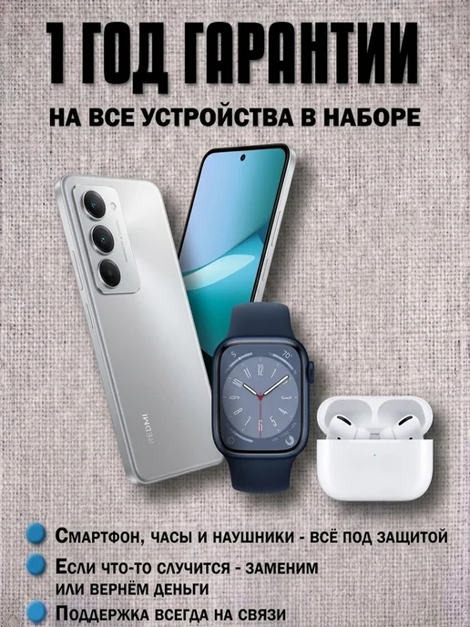 Смартфон Xiaomi Redmi15 8/256 ГБ, серый, фото 2