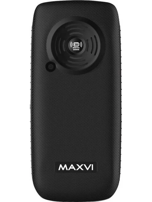 Maxvi Телефон мобильный B32 Black 2 SIM 32Мб Черный, черный, фото 4