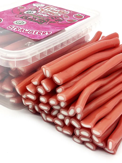 Fruity time Жевательный мармелад Клубника 250гр карандаши, 700 г, фото 7