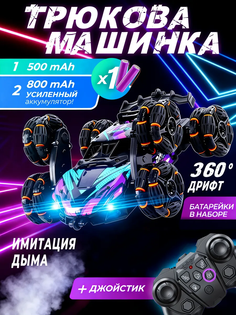 Машинка на пульте управления внедорожник