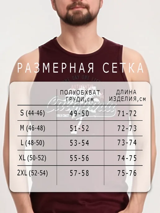 STREET INDUSTRIES Майка мужская летняя алкоголичка, голубой, фото 5