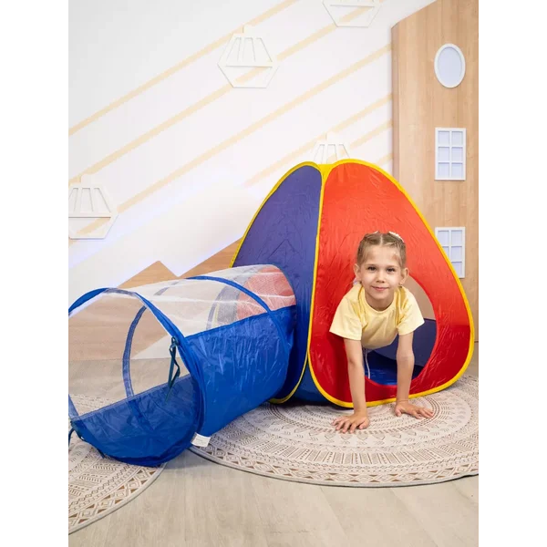 Палатка детская игровая с туннелем
