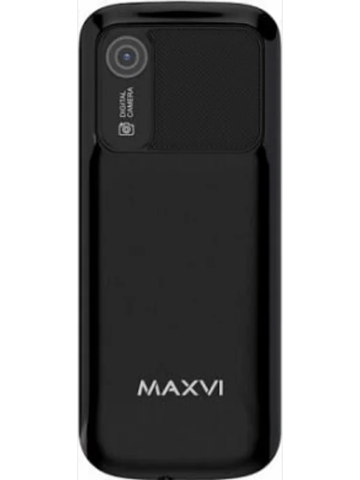 Maxvi Телефон мобильный Р30 Black 2 SIM 32Мб Черный, черный, фото 5