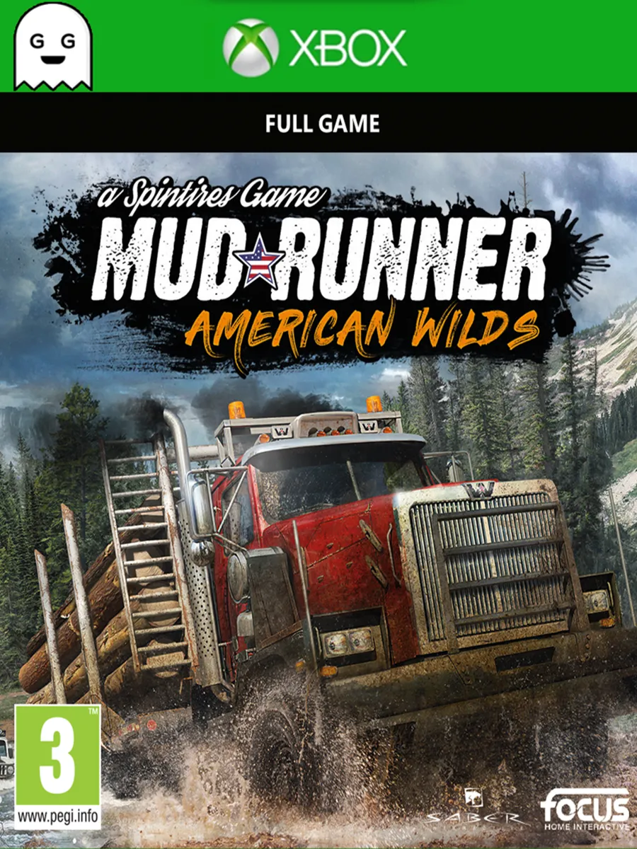 Игра MudRunner - American Wilds Ed, Код Ключ One/Series X|S