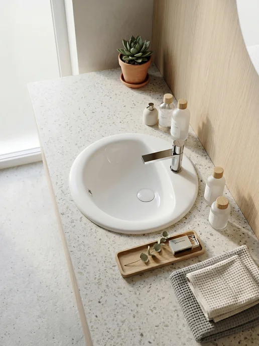 Ceramicanova Врезная раковина в ванную Sun, 51,5х45,5 см, вариант, фото 7
