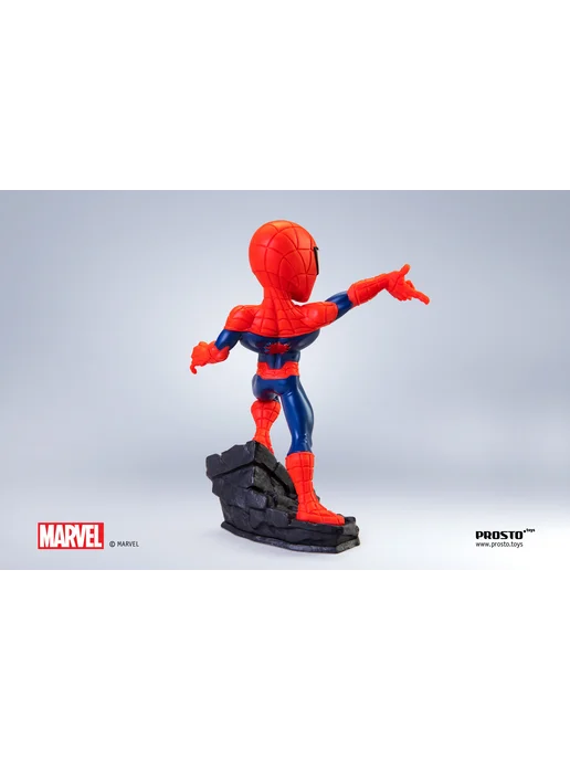 Disney & MARVEL Фигурка игрушка супер герои MARVEL Человек Паук, черный, фото 7