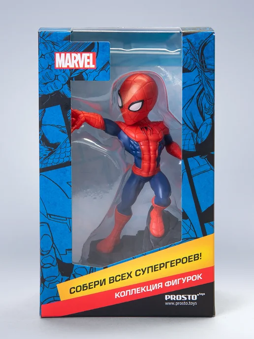 Disney & MARVEL Фигурка игрушка супер герои MARVEL Человек Паук, черный, фото 8