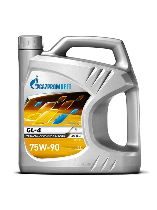 Gazpromneft Масло трансмиссионное GL-4 75W-90 полусинт 4 л, 4 л, фото 3