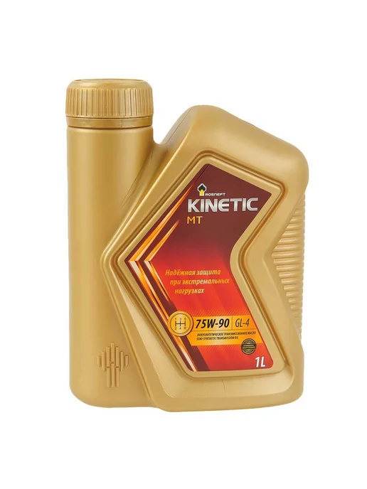 Роснефть Масло трансмисс KINETIC MT 75W-90 GL-4 полусинт 1 л, 1 л, фото 3