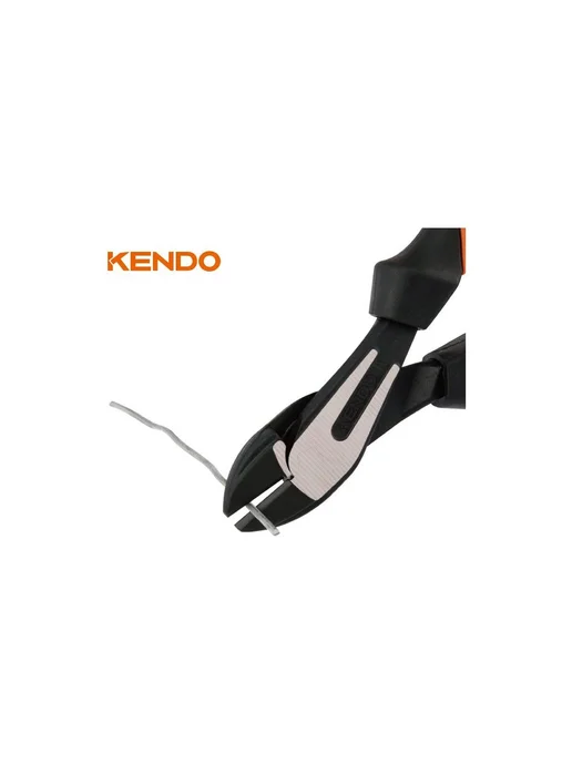 KENDO Силовые бокорезы 180 мм 10209, черный, фото 5