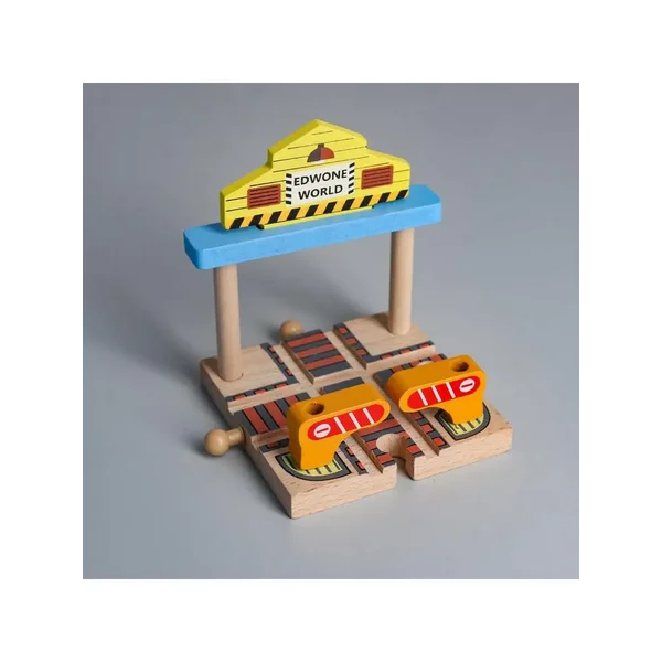 Деревянная железная дорога деталь "Ворота"