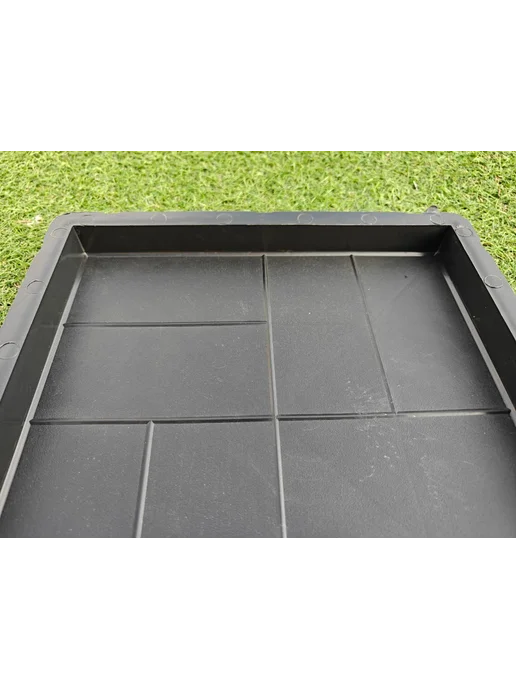 Точно-Крепко Форма для плитки тротуарной 8 кирпичей 30*30*4см, 10шт, 30x30, 10 шт, фото 8