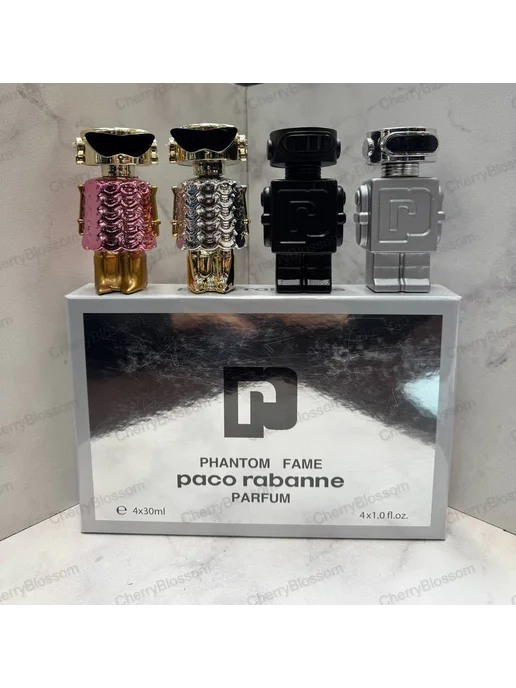 PACO RABANNE Набор Стойких Популярных Ароматов Пако Рабан Фейм Фантом, 4 шт, фото 2