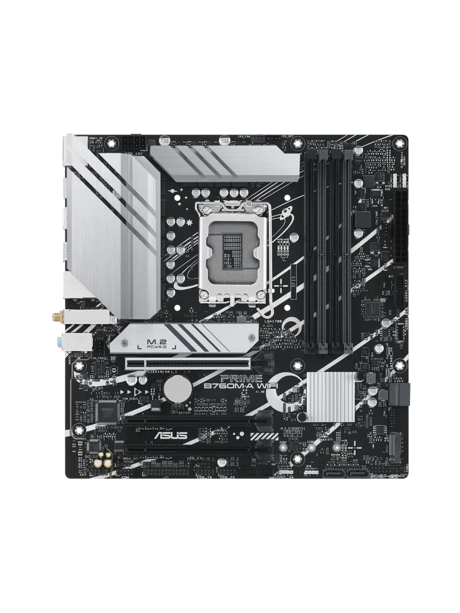 Asus Материнская плата Prime B760M-A Wi-Fi, LGA1700