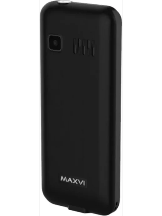 Maxvi Телефон мобильный P3 Black (2 SIM) 32Мб, черный, фото 4