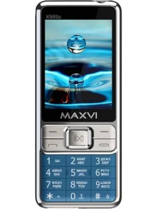Maxvi Мобильный телефон X900c BT-2SIM черный, голубой, бирюзовый, фото 2