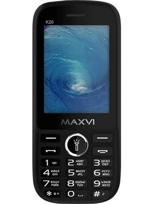 Maxvi Телефон мобильный K20 Black 32Мб, черный, фото 2