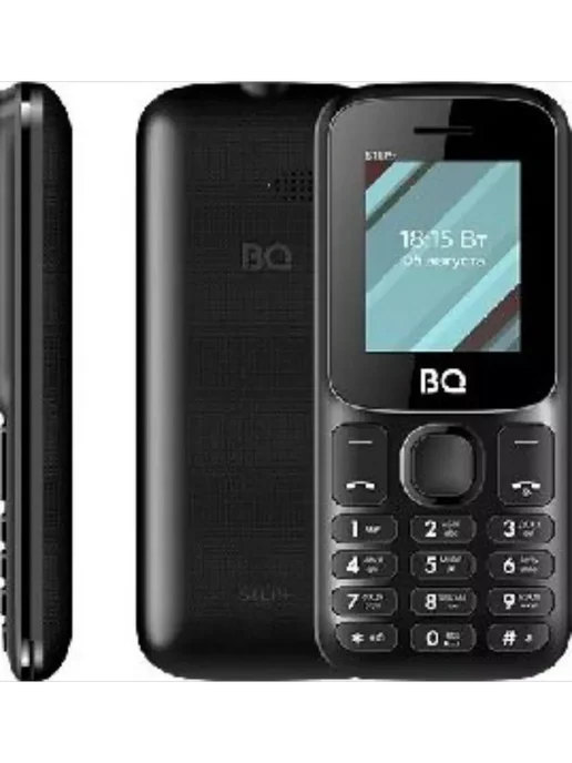 BQ Телефон мобильный 1848 Step+ Black 32Мб, черный, фото 2