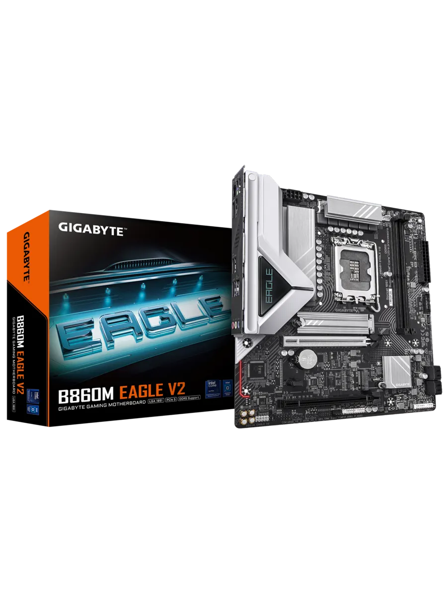 Материнская плата B860M EAGLE V2 LGA1851 Intel B860 mATX RTL
