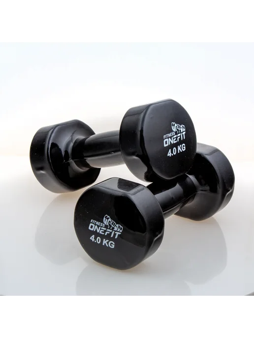 OneFit Гантели для фитнеса 4 кг 2 штуки, 4 кг, фото 6