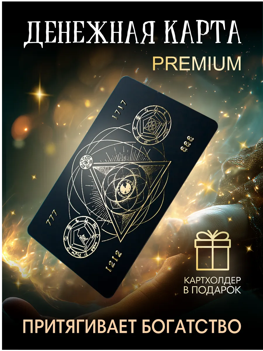 Денежная карта PREMIUM талисман оберег