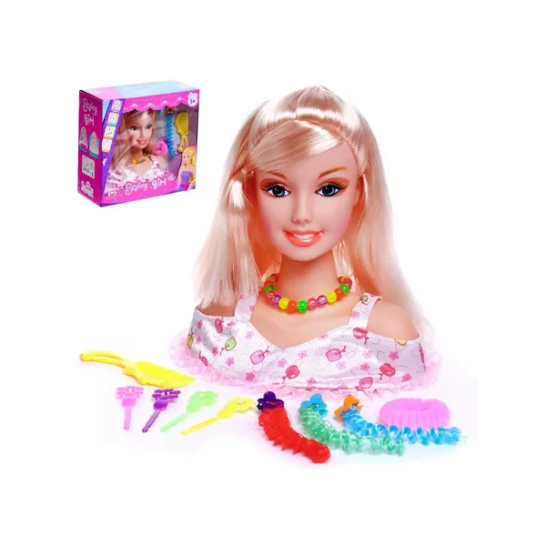 Кукла манекен для создания причёсок