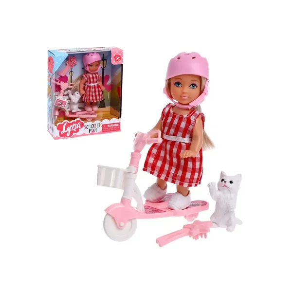 Кукла для девочки с аксессуарами, цвет МИКС