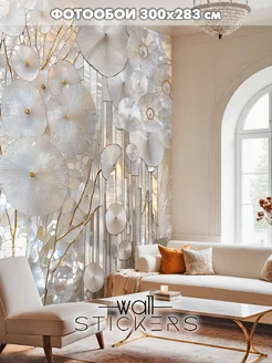 Фотообои флизелиновые 3D в спальню и зал WALL STICKERS 395840686 купить за 3 665 ₽ в интернет‑магазине Wildberries