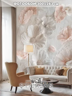 Фотообои флизелиновые 3D в спальню и зал WALL STICKERS 395878839 купить за 3 611 ₽ в интернет‑магазине Wildberries
