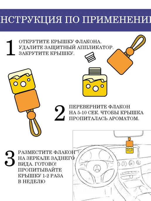 KINGSETS Подарочный набор ароматизатор в машину, вариант, фото 7