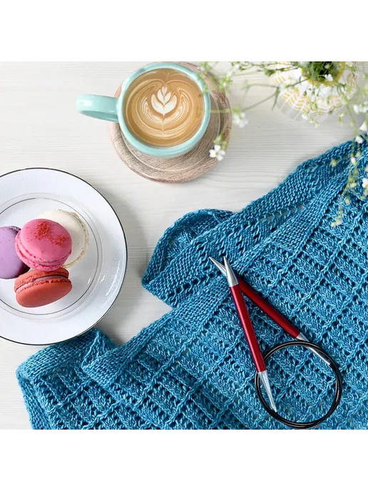 KnitPro Спицы круговые 4.00мм, серый, фото 3