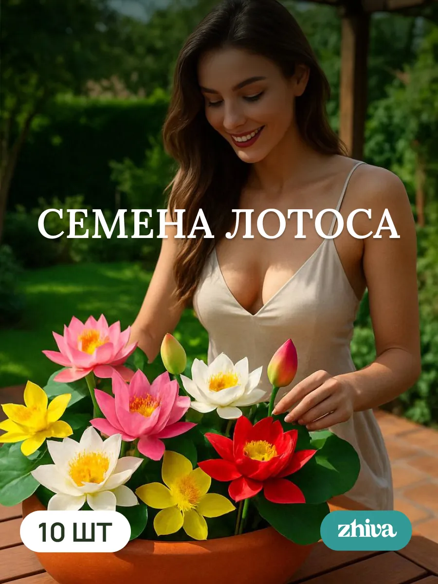 Семена Лотоса, 10 шт