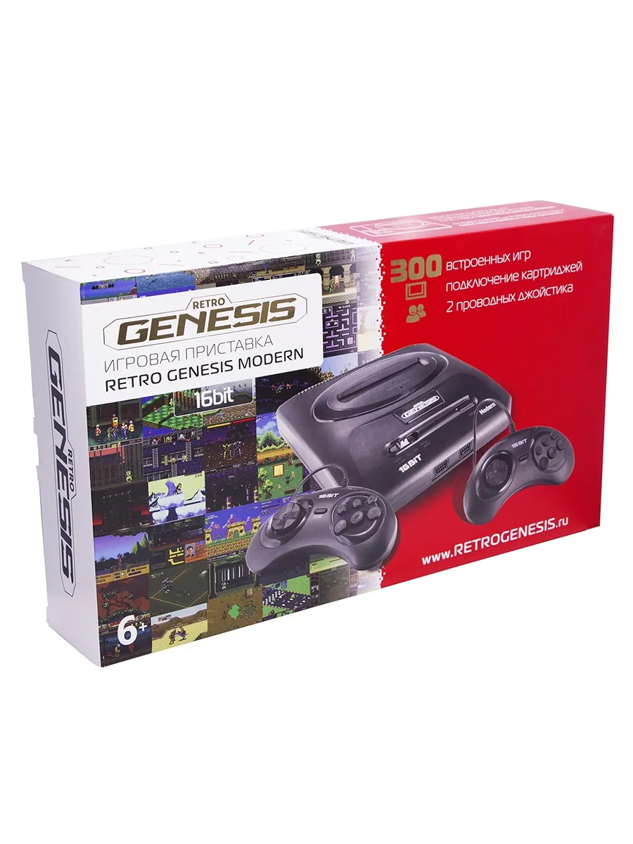 Игровая приставка SEGA Retro Genesis Modern + 300 игр