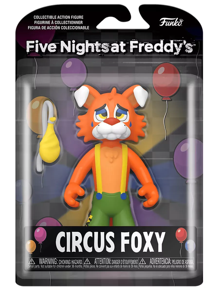 Фигурка Funko Action Figure FNAF ФНАФ Circus Цирк Фокси
