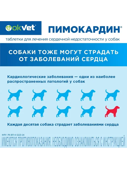 АВЗ Пимокардин 1,25 мг, 5 блистеров по 10 таблеток, вариант, фото 7
