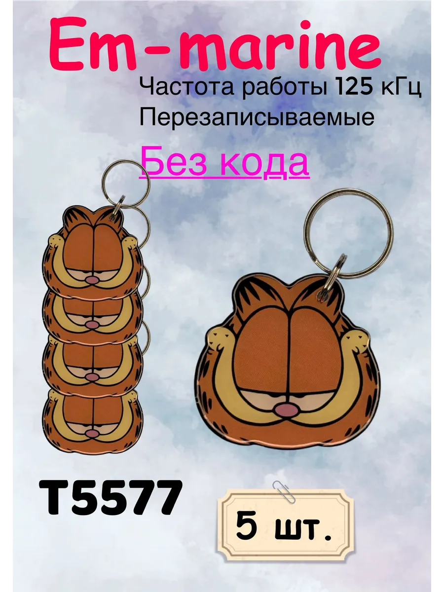 Ключ для домофона T5577 гарфилд