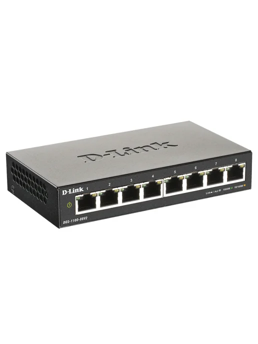 D-LINK Настраиваемый L2 коммутатор DGS-1100-08V2, Настраиваемый L2, фото 4