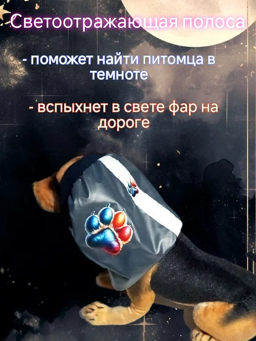 ANY PET Снуд Антигрязь для собак M, серый, фото 6