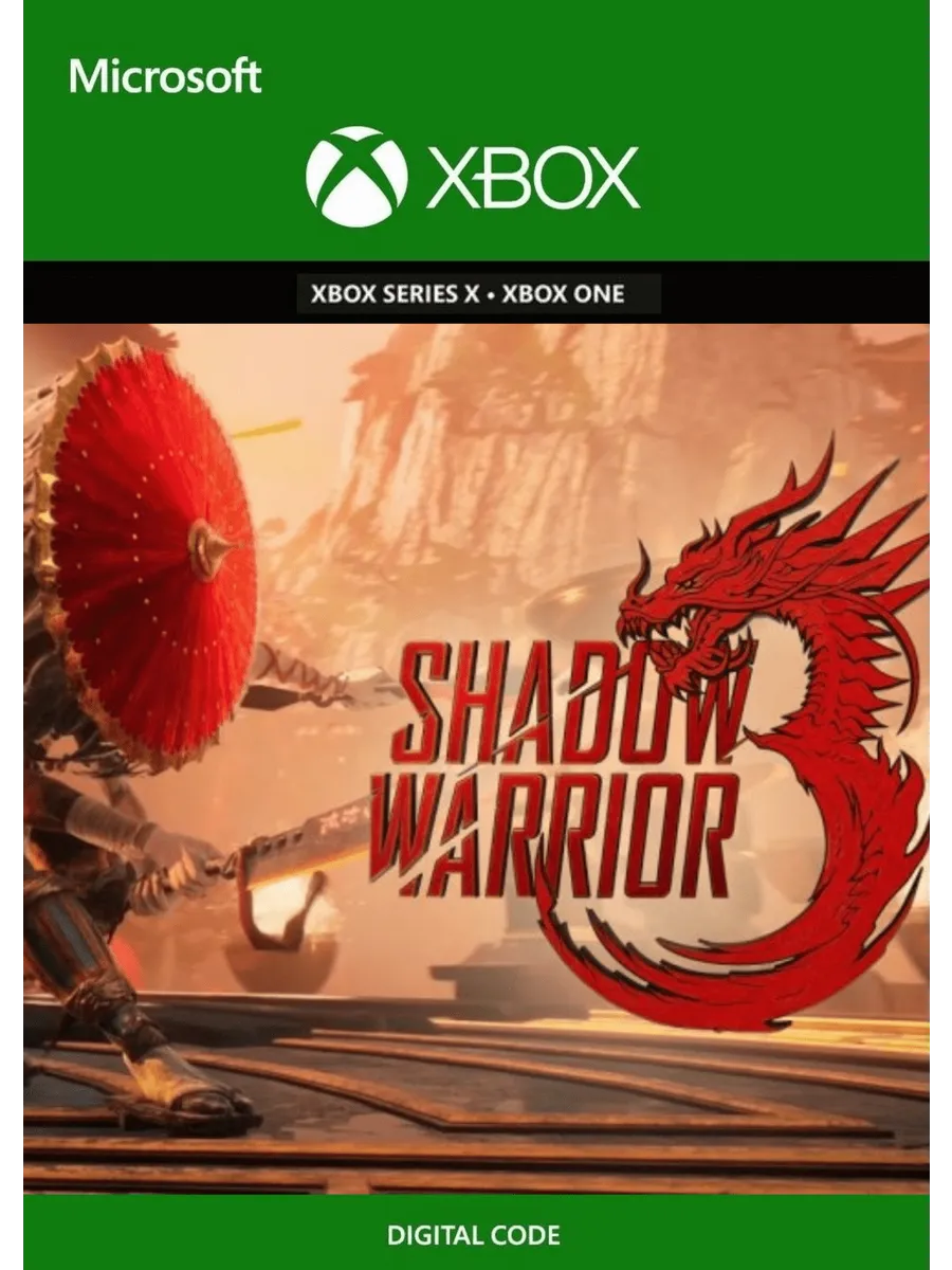 Игра Shadow Warrior 3 Definitive Ed, Код Ключ One/Series X|S