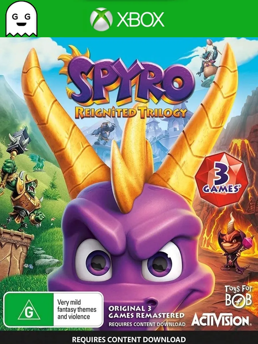 Игра Spyro Reignited Trilogy, Код Ключ One/Series X|S