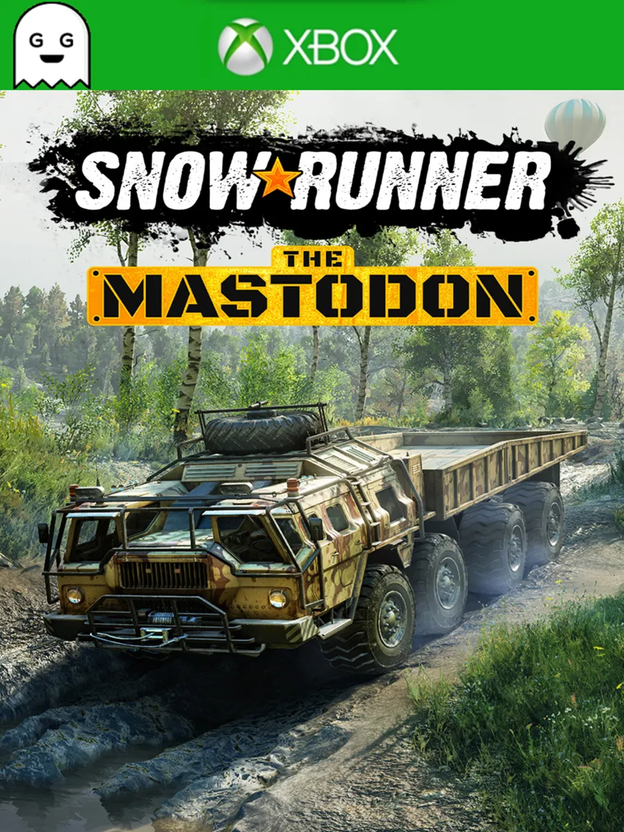 DLC SnowRunner - The Mastodon, Код Ключ One Series X S