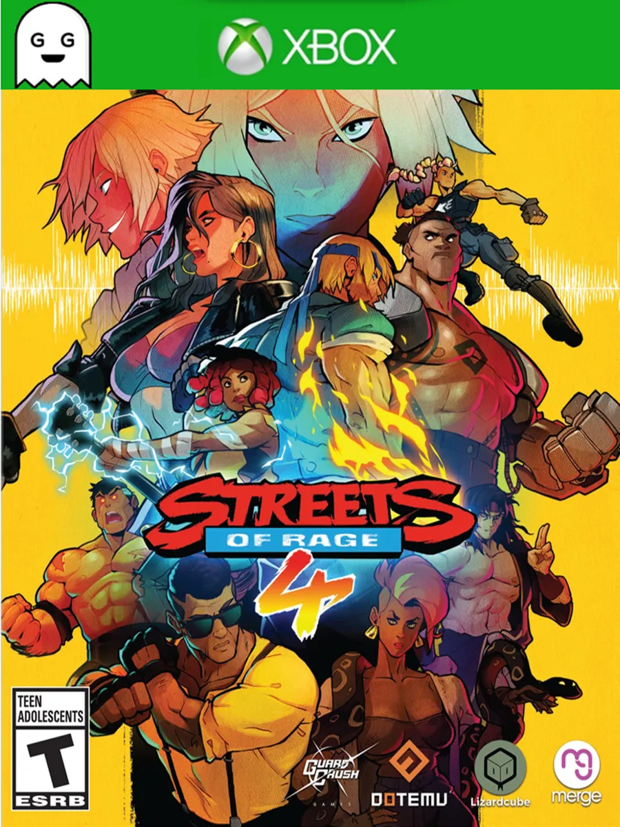 Игра Streets of Rage 4, Код Ключ для Xbox One/Series X|S