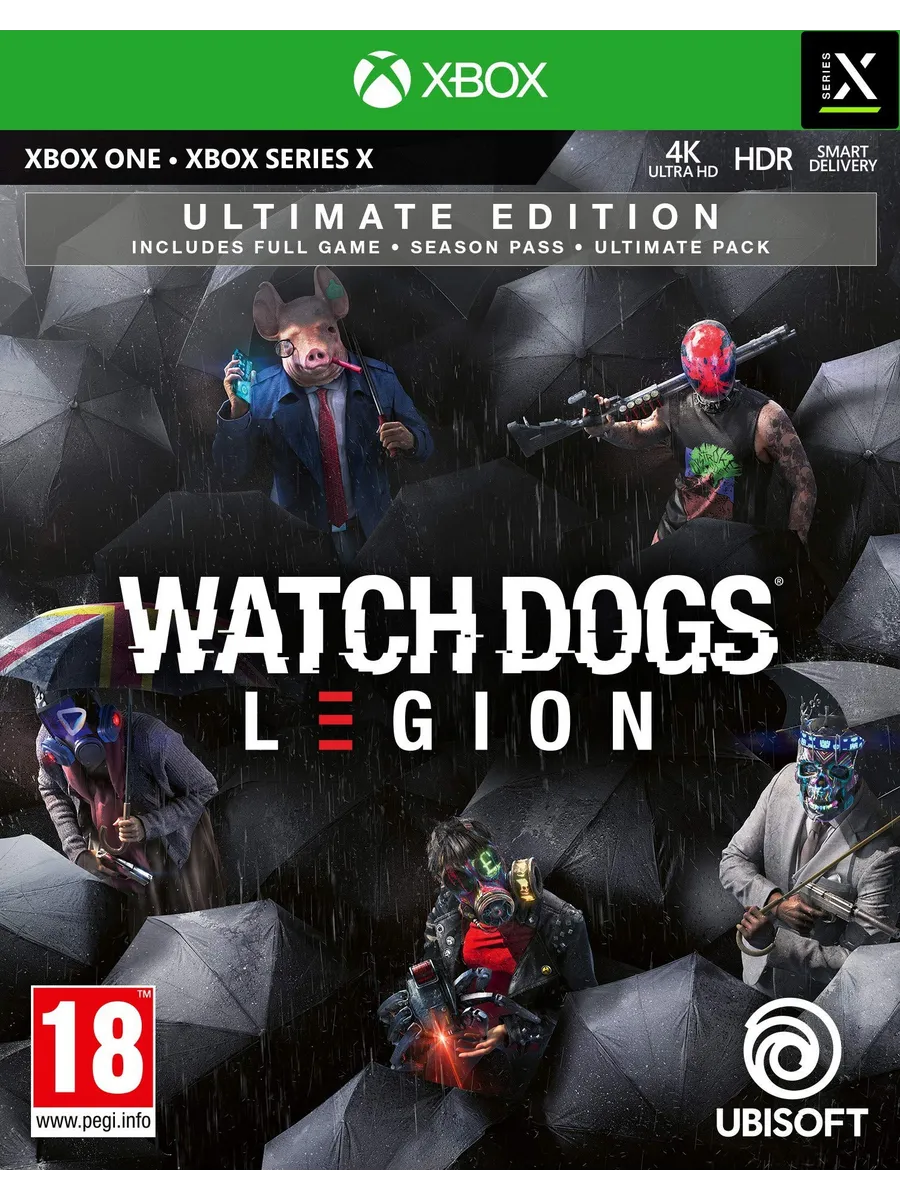 Игра Watch Dogs: Legion Ultimate Ed, Код Ключ One/Series X|S