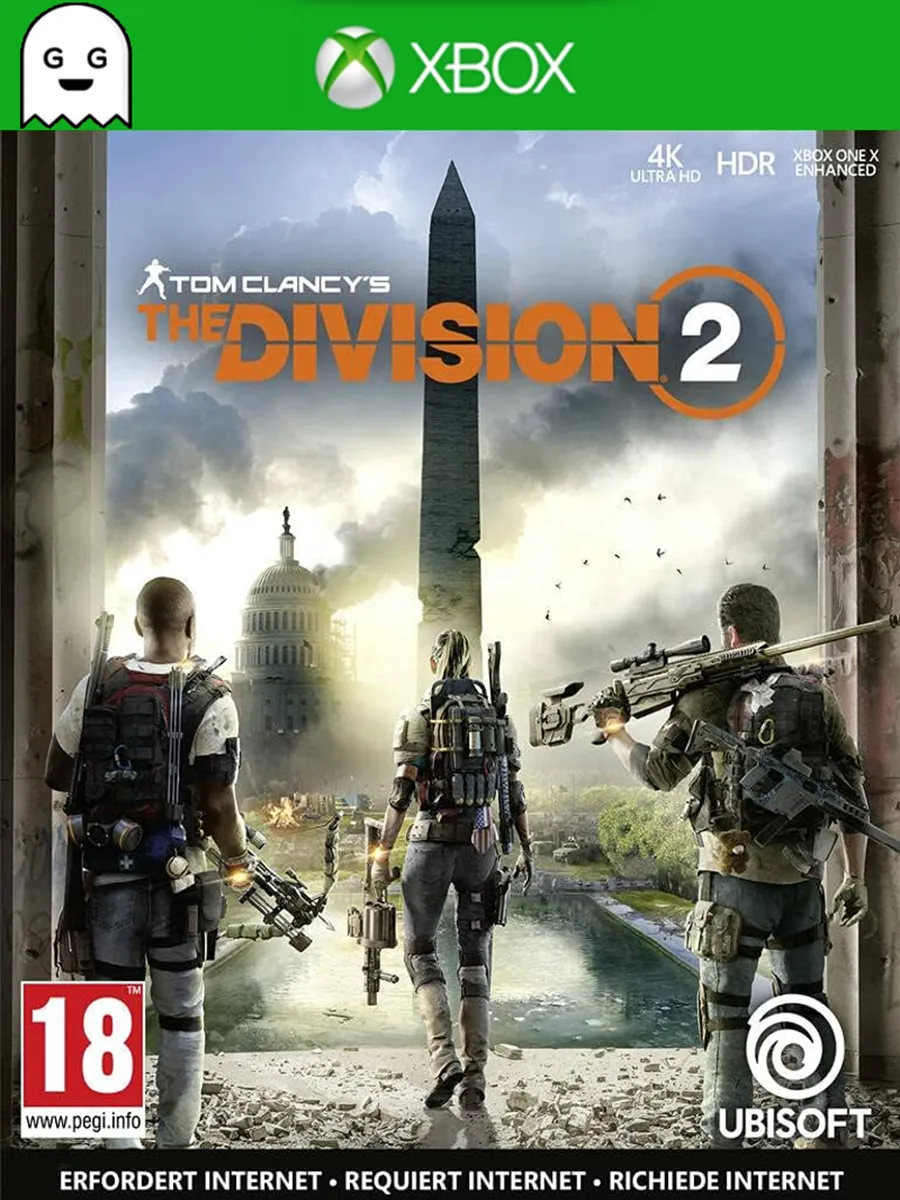 Игра Tom Clancy’s The Division 2, Код Ключ One Series X S