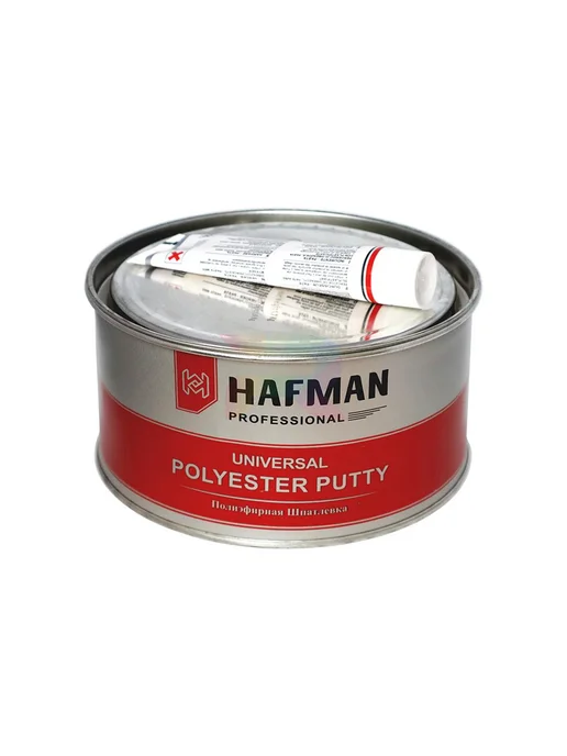 Hafman Полиэфирная универсальная шпатлевка Putty 1 кг, 1 кг