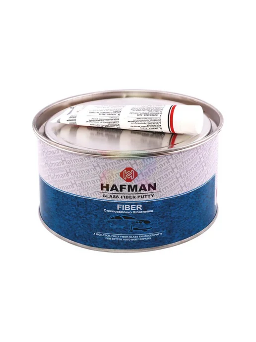 Hafman Автошпатлевка хафман со стекловолокном Fiber 0,5 кг, 1,9 кг, фото 2