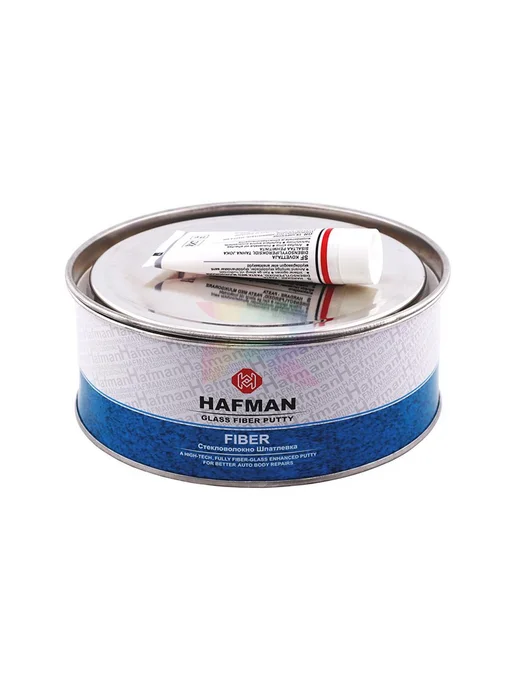 Hafman Автошпатлевка хафман со стекловолокном Fiber 0,5 кг, 1 кг, фото 2