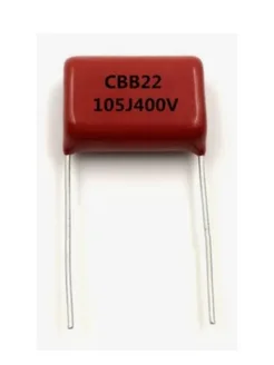 CBB22 105J 400V пленочный конденсатор 1 мкФ P20mm KEMET 396721509 купить за 180 ₽ в интернет‑магазине Wildberries