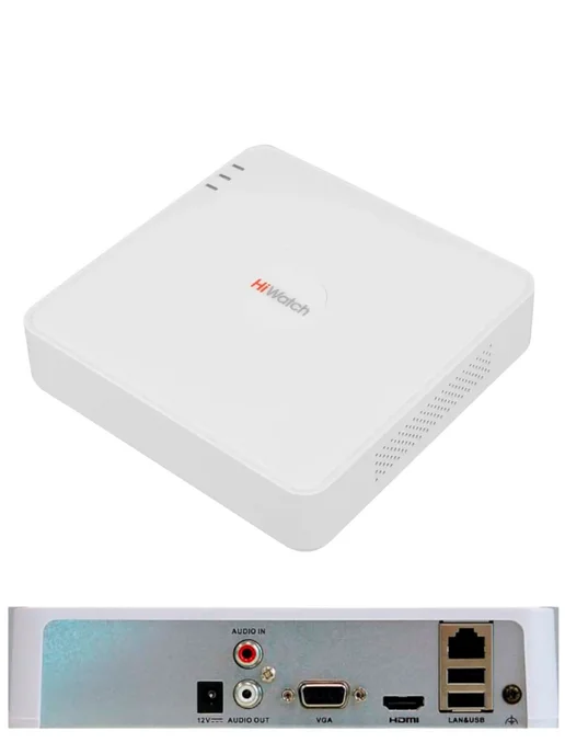 DS-N204(C), IP Видеорегистратор, белый, фото 2